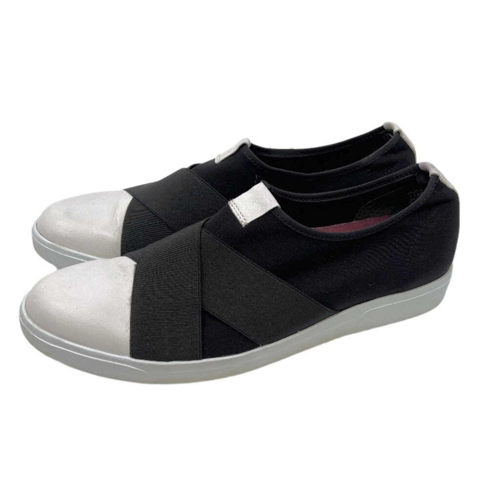 Munro Fabric White Tip Sneakers